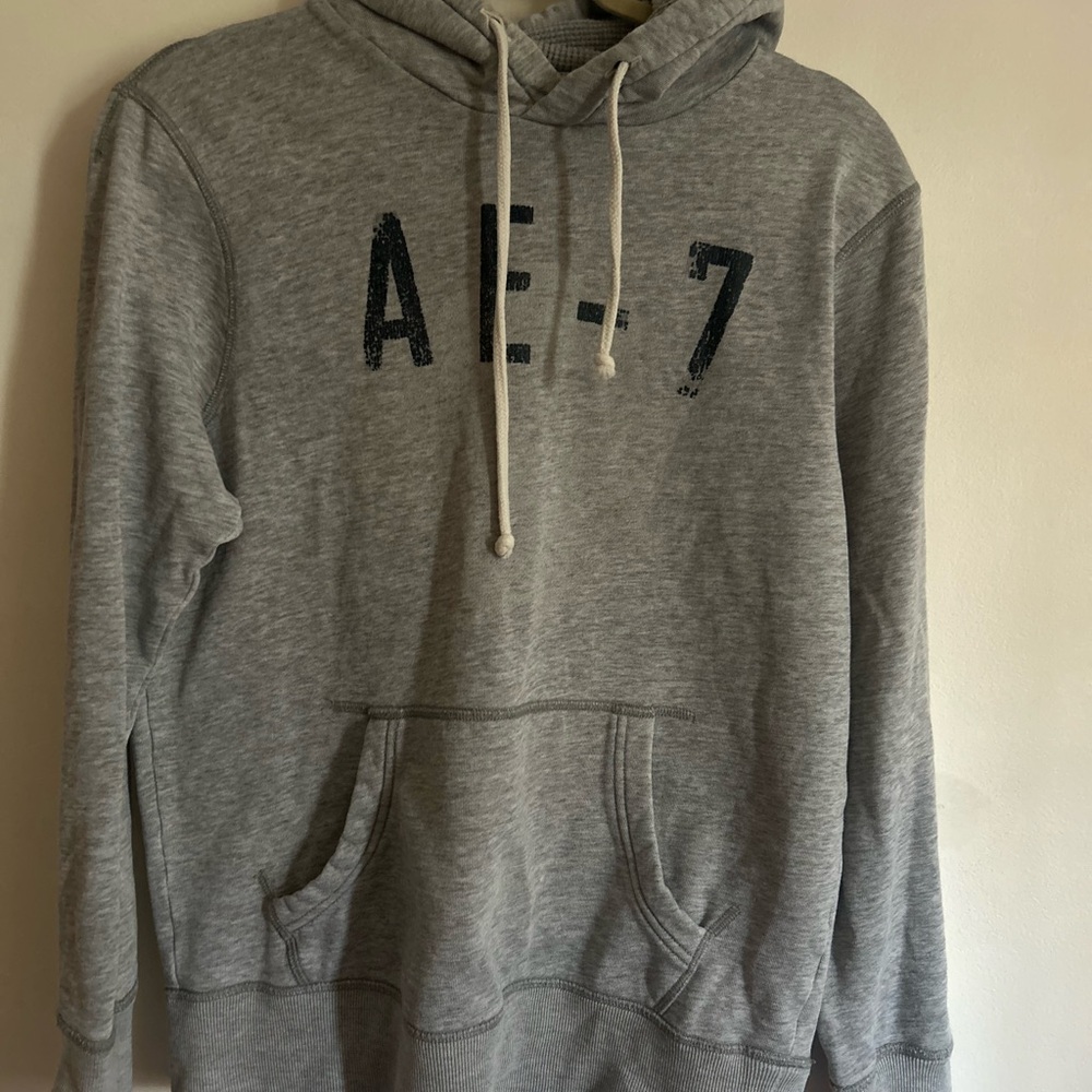 American Eagle Outfitters Gray Sweatshirt Hoodie